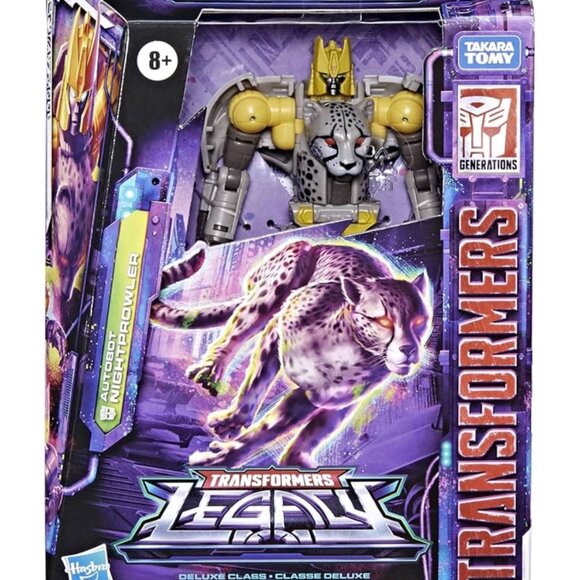 Transformers: Legacy Autobot Nightprowler Kids Toy Action Figure - Picture 5 of 6
